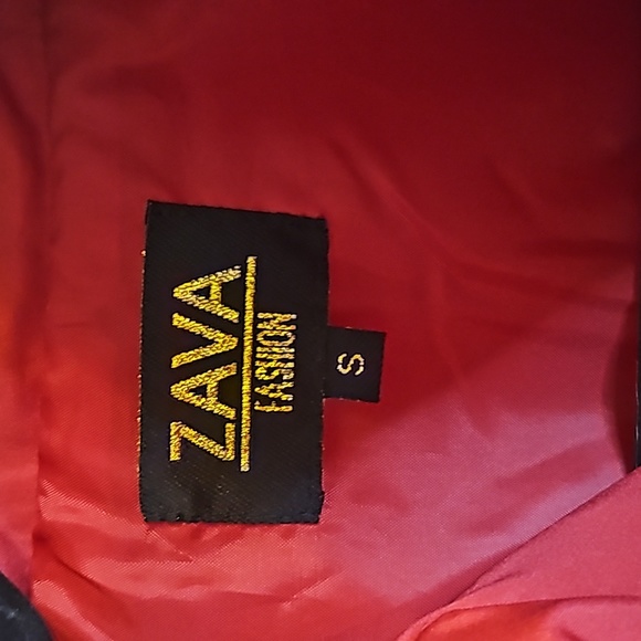 Vintage Zava fashion size small red jacket - Picture 2 of 4